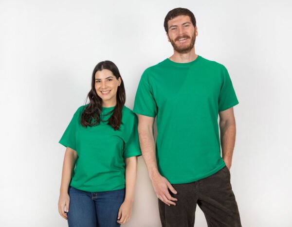 Camisetas Cuello Redondo Verdes