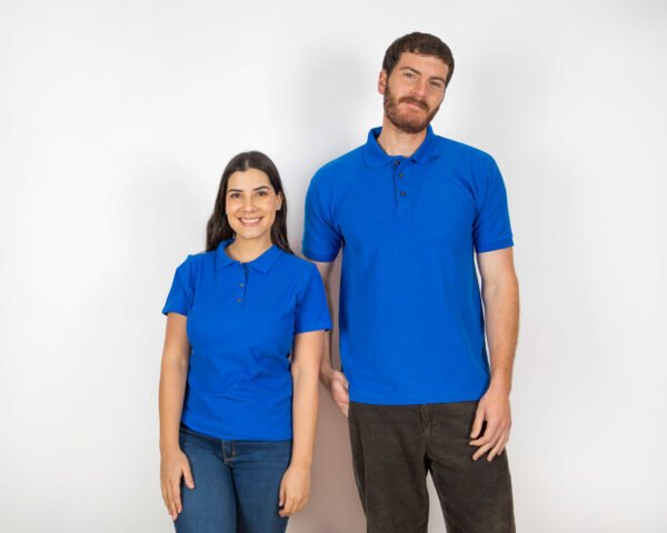 Playeras Polo Color Azul Rey Bordadas con Logo